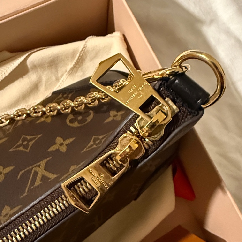 Louis Vuitton Boulogne PM Monogram Brown and Black Women's Bag - Picture 9 of 9